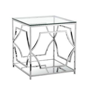 Mesa de centro antigua dorada de metal de aluminio de diseño único para uso decorativo de mesa de centro de aluminio para muebles de hotel y restaurante - Product Image 3