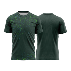 เสื้อฟุตบอลทีมแบบสั่งทำพิเศษ แขนสั้น น้ำหนักเบา ระบายอากาศได้ดี แห้งเร็ว ผลิตจากโพลีเอสเตอร์ 100% พิมพ์ลายโลโก้ด้านหน้าด้วยเทคนิค Sublimation รับผลิตแบบ OEM - Product Image 5