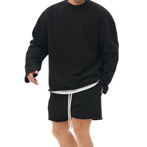 Nueva sudadera deportiva con logotipo personalizado Hip Hop suelta para hombre, ropa de calle de ocio, jersey para correr, sudadera desgastada de manga larga 2026 - Product Image 4