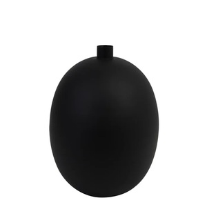 Florero moderno de metal y aluminio del mejor vendedor, decoración elegante de tamaño personalizado con logotipo para bodas, tendencia reciente, Color blanco - Product Image 5