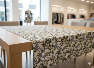 Tissu en coton peigné tissé léger, respirant, écologique et biologique à imprimé animalier, thème jungle, pour vêtements et robes de filles et de garçons - Product Image 4