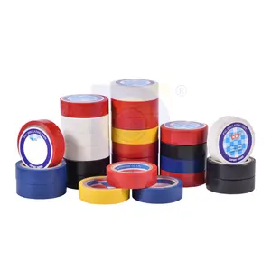 Pvc electrical tape Insulation Materials Shiny Surface PVC Rubber Self-Adhesive Tape Use For Packing Cartons Made In Vietnam