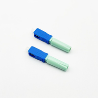 Konektor Serat Optik Cepat SC Fiber Optic Fast Connector LX03 FTTH Konektor Perakitan Cepat SC/APC SC/UPC Konektor Serat Optik yang Dapat Dipasang di Lapangan