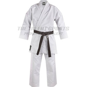 Uniforme de Karate Resistente para Práctica en Dojo y Competencia, Uniforme de Karate Tradicional con Tela Transpirable - Product Image 2