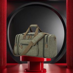 Vente en gros grand sac de sport personnalisé Sac de week-end en toile en gros pour l'entraînement Sac de week-end en toile durable - Product Image 6