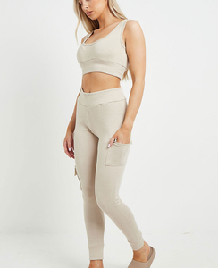 Ropa de calle de manga larga para mujer, conjuntos de Yoga de 2 piezas de otoño Fitness, transpirables de alta calidad para mujer, fabricados por MOVATEXTILES - Product Image 2
