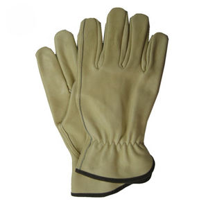 Guantes de cuero para soldar personalizados, guantes de cuero para soldar con mano dividida de vaca anticalor de Pakistán - Product Image 6