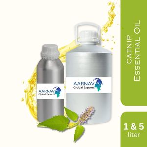 Huile essentielle de catnip 100% pure, distillée à la vapeur en provenance d'Inde, fournisseur en gros pour l'aromathérapie - Product Image 3