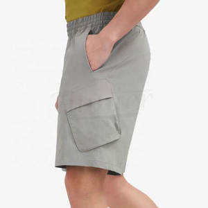 Gimnasio Fitness Shorts Algodón Poliéster Personalizado OEM Logo Marca Sporty Workout Running Sport Active Quick Dry Shorts - Product Image 6