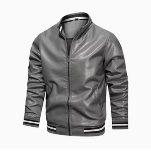 Chaqueta de cuero de invierno para hombre diseño de moda ajuste cómodo mangas largas forro suave clima frío WEA comodidad duradera - Product Image 3