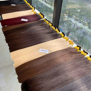 ผมต่อแบบตรงธรรมชาติทำจากผมดิบของคนเวียดนามแบบดึงสองชั้นแบบ100% - Product Image 1