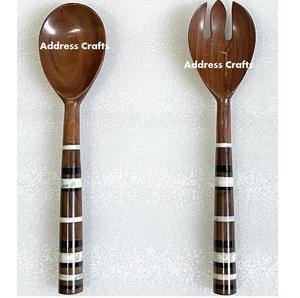 ชุดช้อนสลัดไม้รักษ์โลก ชุดเครื่องครัวไม้ธรรมชาติ ออร์แกนิค ทำมือ ชุดช้อนสลัด ราคาสุดคุ้ม - Product Image 2