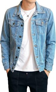 Chaqueta Vaquera Ligera para Hombre de un Fabricante de Confianza, Secado Rápido y Transpirable, Duradera y de Alta Calidad - Product Image 5