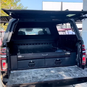 ระบบลิ้นชักสำหรับรถกระบะ กล่องเก็บของท้าย<span class=keywords><strong>รถ</strong></span>กระบะ กล่องเลื่อนสำหรับท้ายรถกระบะสำหรับการเดินทางแบบโอเวอร์แลนดิ้ง - Product Image 5