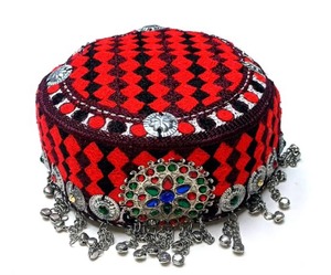 Unique Embroidery Afghan Topi Caps for Women <b>Festive</b> <b>Party</b> Wear Embroidered <b>Hat</b> with Unique Style for ladies - Product Image 5