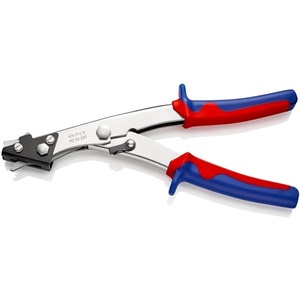 Cortador de metal KNIPEX de 280 mm de longitud total, 2,7 mm de ancho de corte, mangos multicomponentes niquelados, suministros para manualidades - Product Image 4