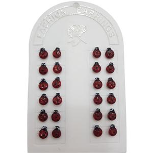 Boucles d'oreilles coccinelle Fashion Evil Eye Design pour femmes - Product Image 2
