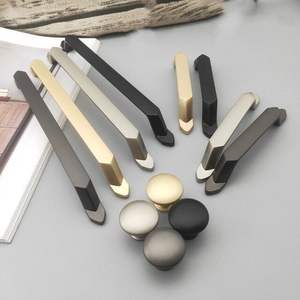 Pull <b>Handles</b> Gold and Silver Kitchen Knobs <b>Cabinet</b> <b>Handles</b> - Product Image 5