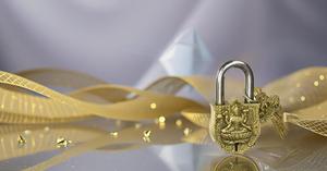 PARIJAT HANDICRAFT Brass Padlock-2 <b>Keys</b>-Waterproof-Golden Finish-High Quality Door <b>Lock</b> - Product Image 5