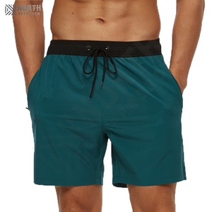 Pantalones Cortos Deportivos Ecológicos de Alta Calidad para Hombre, Transpirables, Casuales, para Entrenamiento, Correr, Cintura Elástica, Tinte Liso, para Hombre de Calle - Product Image 6