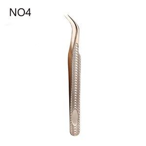 Pince à cils en acier inoxydable Best Grip avec pointe en fibre pour la production de marque privée - Product Image 4
