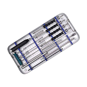 Set de Instrumentos Quirúrgicos de Acero Inoxidable para Columna Vertebral, Sistema Retractor Manual CCR, Set Tubular Ortopédico para Cirugía de Columna Vertebral, CE - Product Image 3