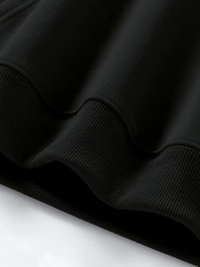 Offre Spéciale hommes sweats à capuche à manches longues pour l'hiver 100% coton polaire respirant séchage rapide haute qualité teint uni - Product Image 5