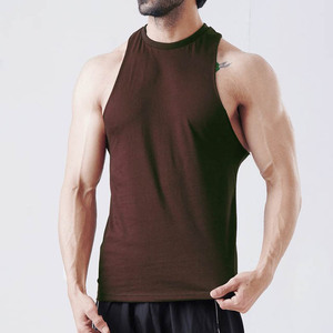 Stringer tank Top Men Gym Singlets Cotton Fitness Wear <b>Vest</b> <b>Muscle</b> Sleeveless Shirt - Product Image 2