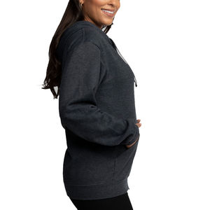 Sweat à capuche en coton mélangé de base pour l'hiver Unisexe sérigraphie personnalisée de haute qualité - Product Image 6