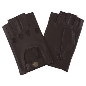 Gants de conducteur de doigt coupé, gants en cuir de mode Fabricant de gants en cuir de haute qualité - Product Image 2