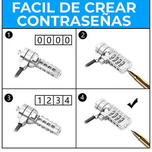 Lucchetto di Sicurezza per Computer Portatile con Protezione Antifurto e Contro l'Accesso Non Autorizzato Disponibile - Product Image 5