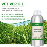 Huile Essentielle de Vétiver 100% Pure et Naturelle en Gros – Qualité Supérieure pour Parfums, Cosmétiques et Savons