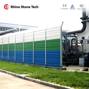 Barrera Acústica de Diseño Moderno <span class=keywords><strong>para</strong></span> Exteriores, Barrera de Ruido de Aleación de Aluminio, <span class=keywords><strong>Panel</strong></span> de Barrera de Reducción de Ruido <span class=keywords><strong>para</strong></span> Estación Solar - Product Image 2