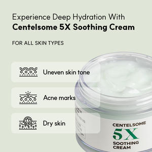 Neul20s Centella Niacinamide 5X Crème Apaisante 50ml Hydratation Quotidienne Hydratant Fabriqué Corée Soins de la Peau Femmes Anti-âge CICA - Product Image 2