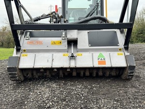 Professional Crawler Skid Steer Loader Diesel-<b>Powered</b> Mulcher Attachment <b>Brush</b> Grass Shredder Motor Bearing 5-Year Forestry - Product Image 2