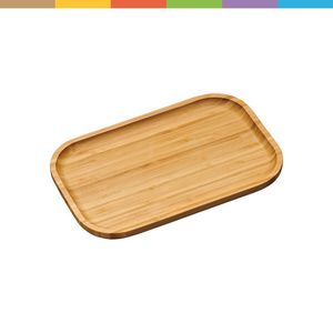 Bandeja Rectangular de Madera de Acacia de Alta Calidad, Artesanía Ecológica con Logotipo Grabado, Hueso para Uso Doméstico - Product Image 3