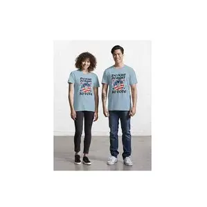 Рекламные товары, Экологичная футболка на заказ, фирменная Полиэстеровая индивидуальная модная тканевая футболка, предвыборная кампания на заказ