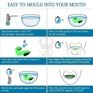Logotipo personalizado Muay Thai Deportes Protector bucal Protector de dientes para niños Adultos Baloncesto Rugby Boxeo Karate Aparato Entrenador - Product Image 5