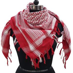 Bufanda de Punto Jacquard Larga de Invierno, Ligera y Ecológica, con Logotipo Personalizado, Estilo Árabe, Estampada, Pañuelo Musulmán para Exteriores - Product Image 1