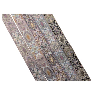 Cordones de lentejuelas de diseñador Premium 2025 para vestidos de novia y moda, adornos y cintas de encaje de alta calidad para manualidades - Product Image 1