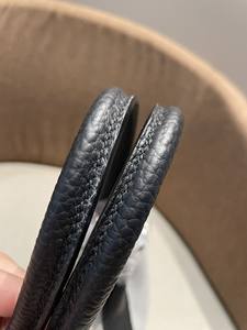 Bolso Tote de Lona y Cuero con Bloques de Color Blanco y Negro, Nuevo Modelo 2025, Gran Capacidad, Estilo Simple, Bolso de Jardín Moderno para Mujer - Product Image 3