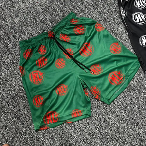 Shorts en coton délavé style usé pour hommes, coupe déchirée, délavage à l'acide, faible MOQ, OEM, logo personnalisé, shorts de sport élégants - Product Image 6