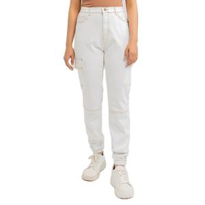 Pantalon en jean denim pour femme de meilleure qualité, écologique et léger, nouvelle mode, extensible et respirant, grande taille, taille moyenne - Product Image 1