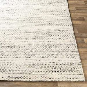 Alfombra de lana Premium 100%, alfombras modernas lavables a mano para dormitorios e interiores de sala de estar elegantes - Product Image 5