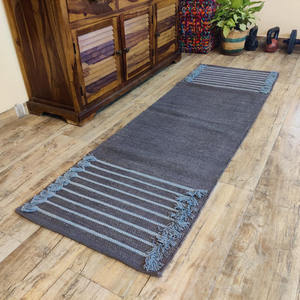 Tapis de Yoga de luxe tapis d'entraînement de Fitness tapis de gymnastique à domicile tapis en coton Extra Long cadeau pour mariage - Product Image 1