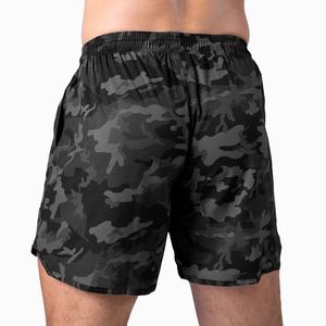 2-in-1 Men's Cotton Casual <b>Sports</b> <b>Shorts</b> <b>Pockets</b> for Fitness Gym Athletic Workouts Running-Polyester Fitness Gym Athletic <b>Shorts</b> - Product Image 5