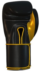 Guantes de boxeo de cuero PU de artes marciales de alta calidad Diseño de logotipo personalizado Entrenamiento de boxeo Cuero genuino OEM 10oz a 16oz - Product Image 3