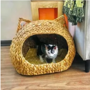 Fábrica en Vietnam, casa de mascotas de procesamiento con jacinto de agua para exportación a granel, hecha a mano según el estándar de exportación europeo - Product Image 4