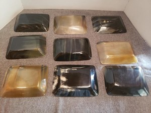 Fournisseur en gros de plateaux de service pour restaurants Plateau de service pour desserts et aliments en corne de grande taille au meilleur prix en Inde - Product Image 2