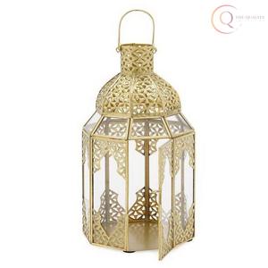 Farol y Portavelas Clásicos de Metal para Decoración de Mesa |   Adecuado para Uso Diario y Festivo - Product Image 5